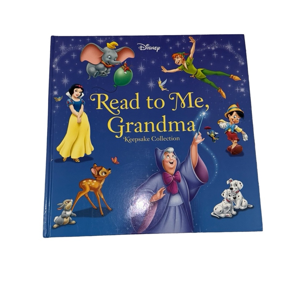 Collection of Disney Stories - Read to me Grandma Large 12 in x 12 in Book